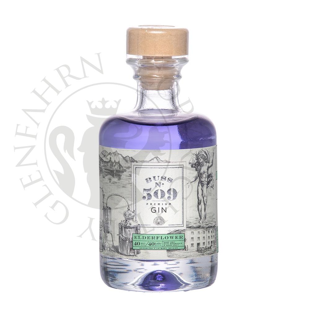 Buss No.509 Elderflower Gin Author Collection Miniature 4cl