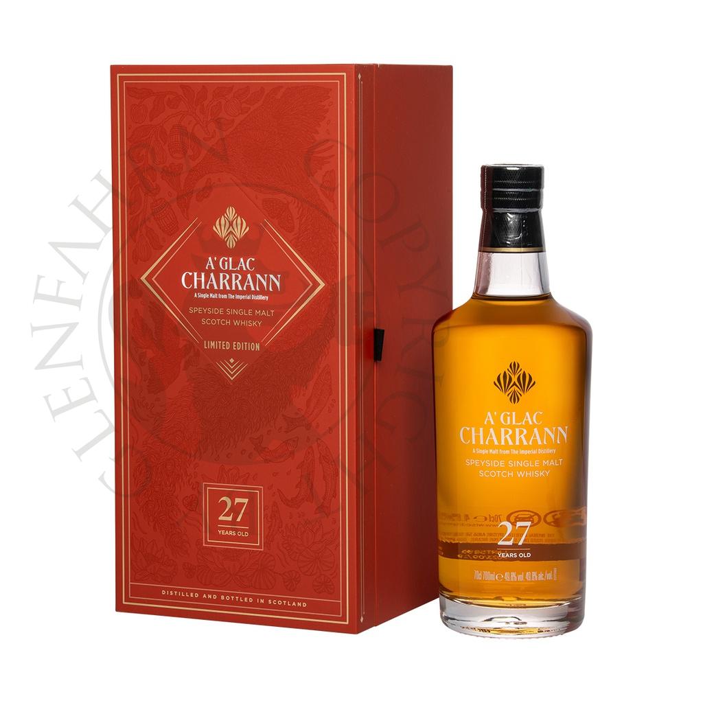 A'Glac Charrann Imperial 27y Secret Speyside Single Malt Scotch Whisky 70cl