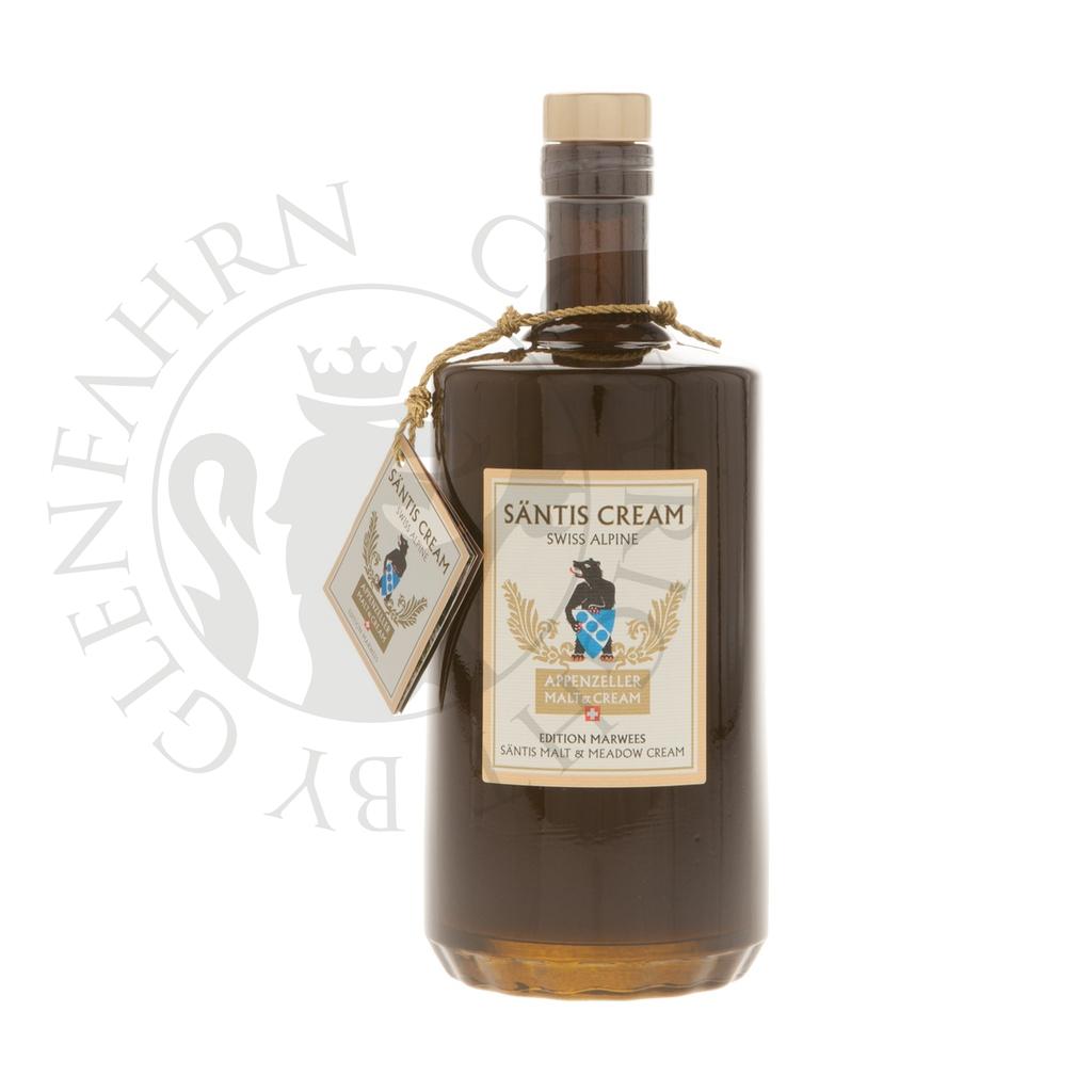 Säntis Cream Edition Marwees Swiss Alpine Whisky Cream Likör 70cl