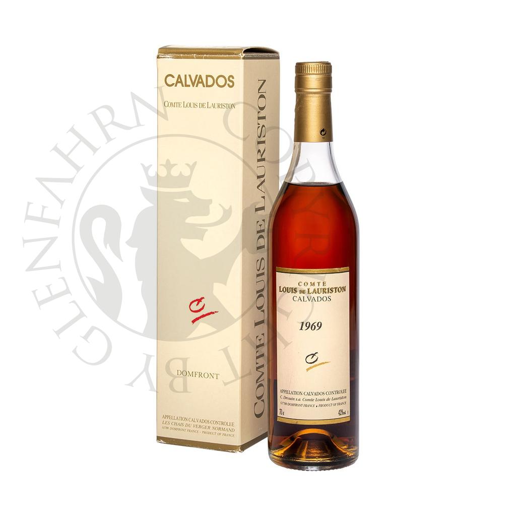 Comte Louis de Lauriston 1969 Vintage Calvados Domfrontais 70cl