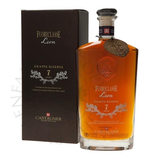 [gra383] Castagner Fuoriclasse Leon 7 anni Barrique Grappa Riserva 70cl