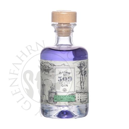 [gin172-004] Buss No.509 Elderflower Gin Author Collection Miniature 4cl