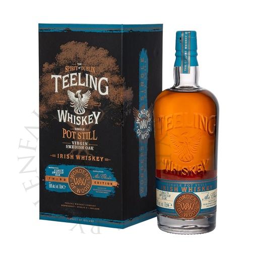 [twc096] Teeling Wonders of Wood Third Edition Virgin Swedish Oak Single Pot Still Irish Whiskey 70cl