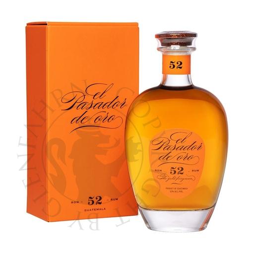 [rum756.D] El Pasador de Oro 52 Rum 70cl