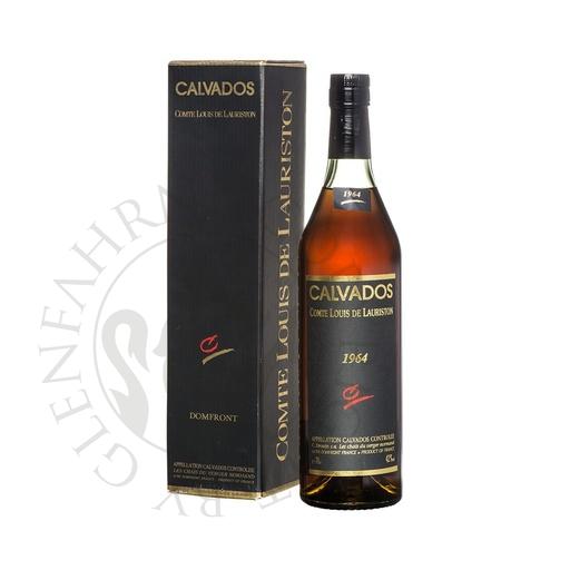 [cal019-R] Comte Louis de Lauriston 1964 Vintage Calvados Domfrontais 70cl