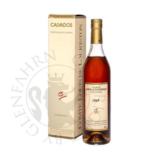 [cal025-R] Comte Louis de Lauriston 1969 Vintage Calvados Domfrontais 70cl