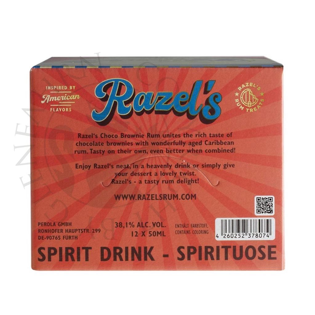 Razel's Choco Brownie Rum Miniature 5cl