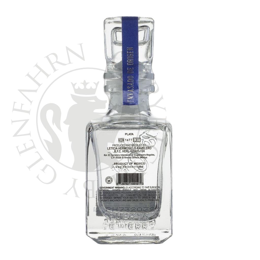 Cava de Oro Tequila Plata Miniature 5cl