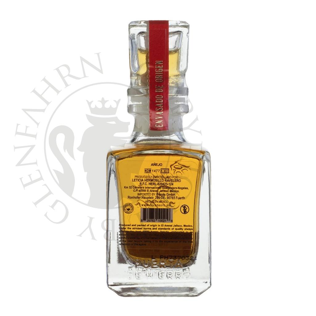 Cava de Oro Tequila Anejo Miniature 5cl