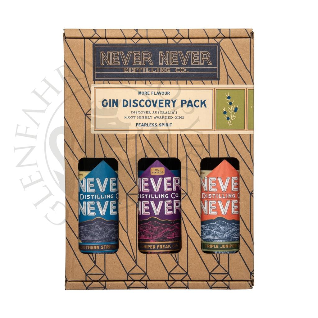 Never Never Discovery Pack - Southern Strength, Juniper Freak, Triple Juniper 3x20cl
