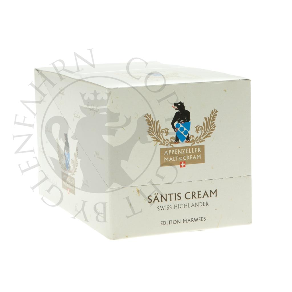 Säntis Cream Edition Marwees Miniature Swiss Alpine Whisky Cream Likör 4cl