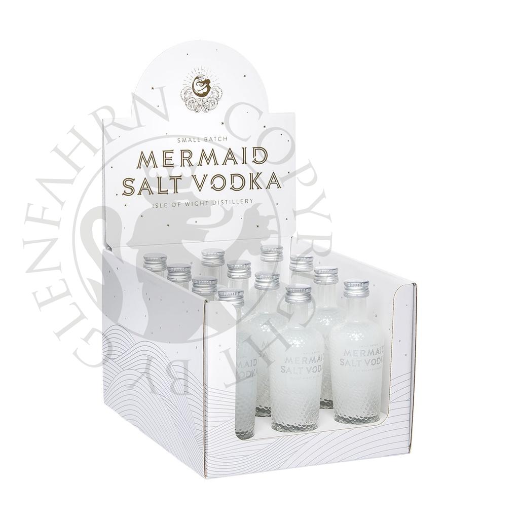Mermaid Salt Vodka Miniature Isle of Wight Small Batch Vodka 5cl