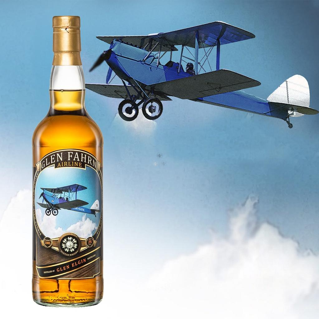 Glen Elgin 1985 25y Airline 15 Glen Fahrn Speyside Single Malt Scotch Whisky 70cl