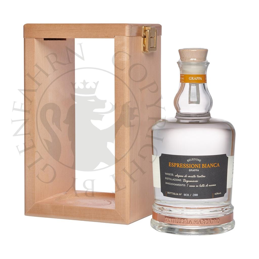 Marzadro Espressioni Bianca Grappa Giovane 70cl