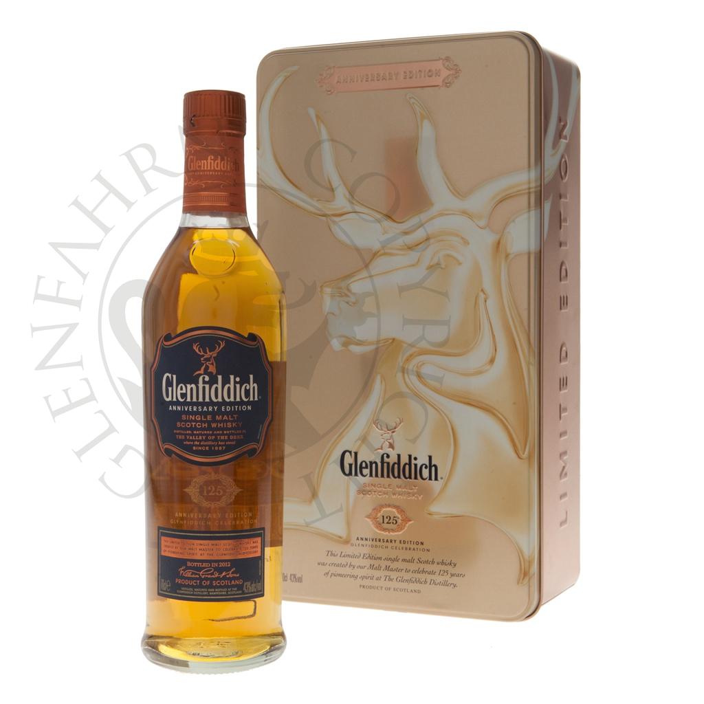 Glenfiddich 125th Anniversary Single Malt Scotch Whisky 70cl