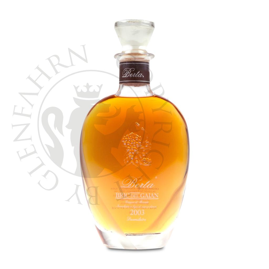 Berta Bric del Gaian Grappa Riserva di Moscato d'Asti ohne Holzkiste 70cl