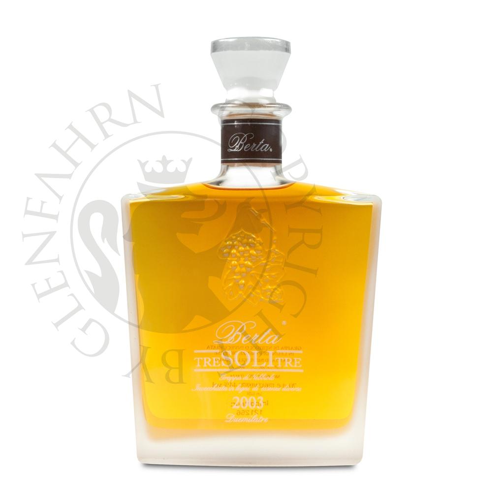 Berta Tre Soli Tre Grappa Riserva di Nebbiolo ohne Holzkiste 70cl