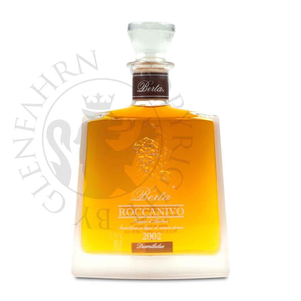 Berta Roccanivo Grappa Riserva di Barbera d'Asti ohne Holzkiste 70cl