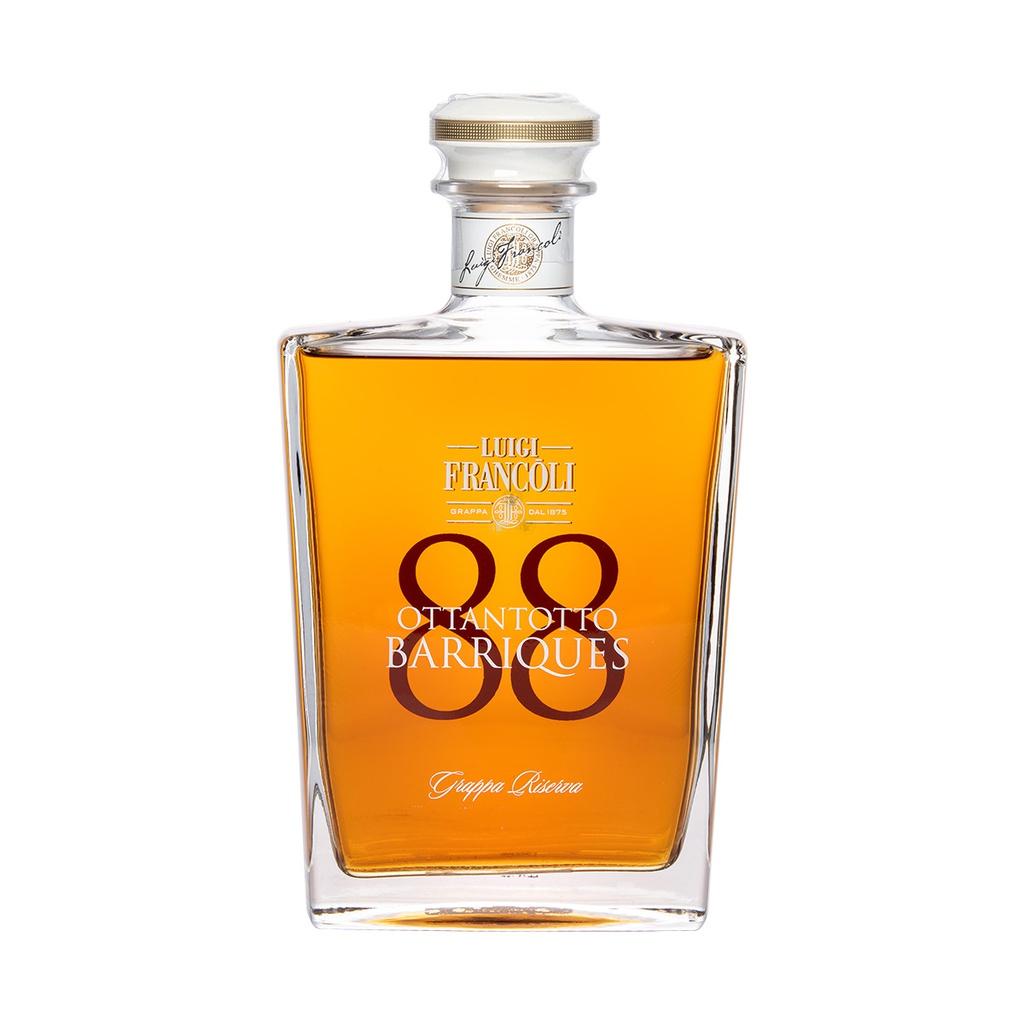 Luigi Francoli Ottantotto 88 Barriques Grappa Riserva Nebbiolo 70cl