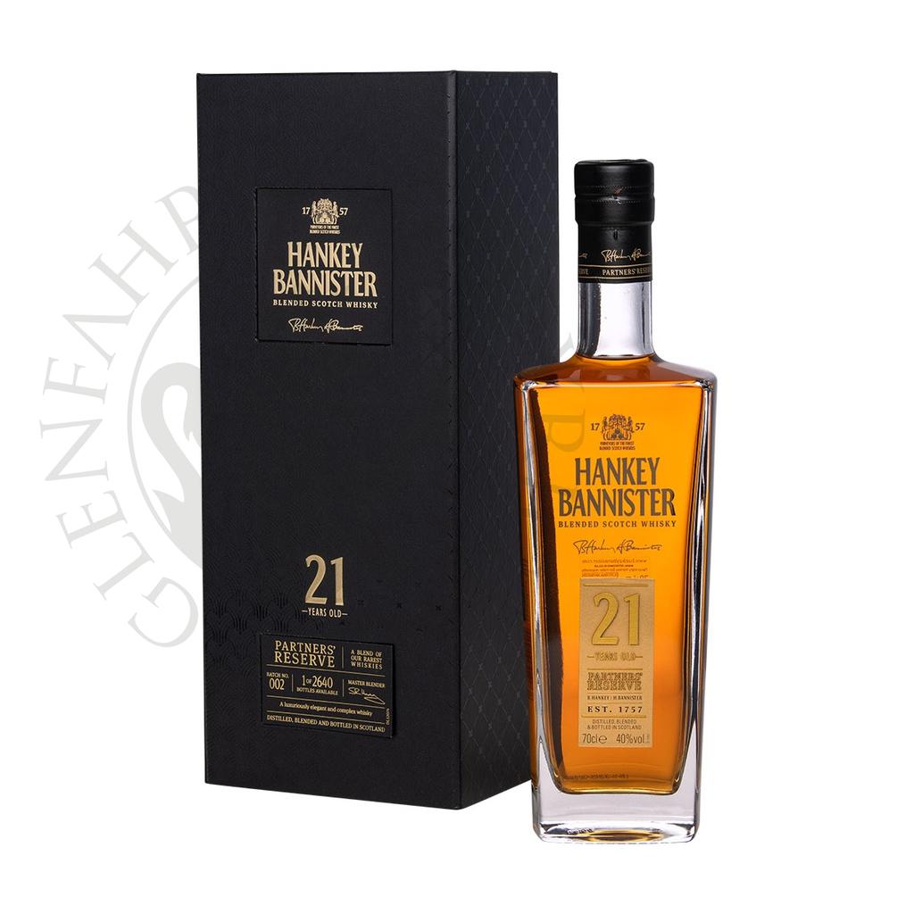 Hankey Bannister 21y Partners Reserve Blended Scotch Whisky 70cl