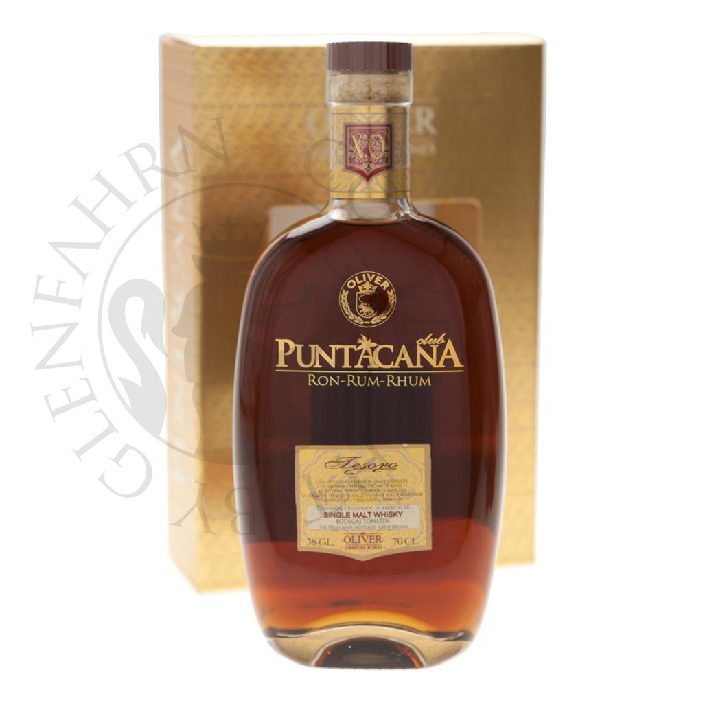 Puntacana Club Tesoro 15 anos Solera Rum Tomatin Whisky Cask Finish 70cl