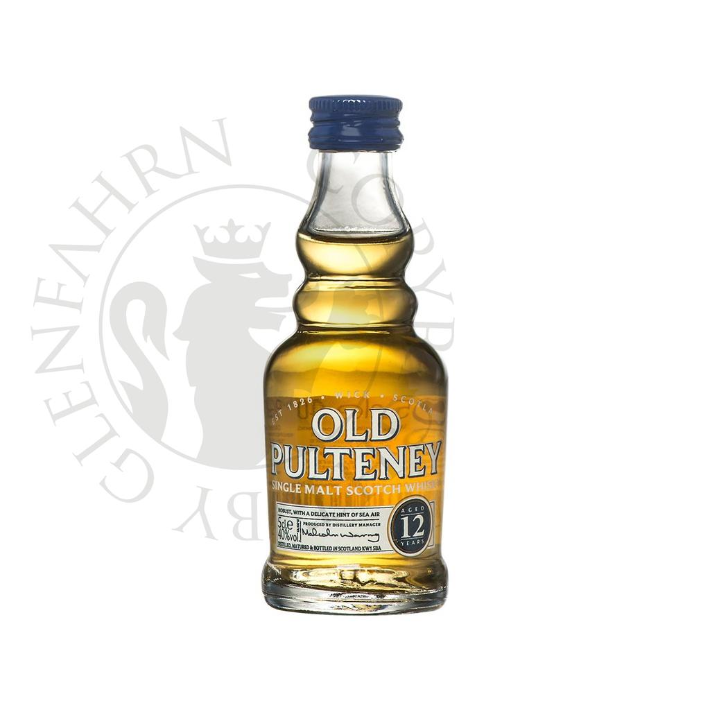 Old Pulteney 12y Single Malt Scotch Whisky Miniature 5cl