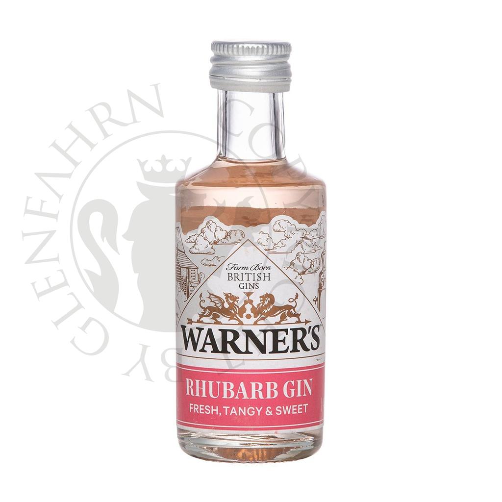 Warner's Rhubarb Gin Miniature 5cl