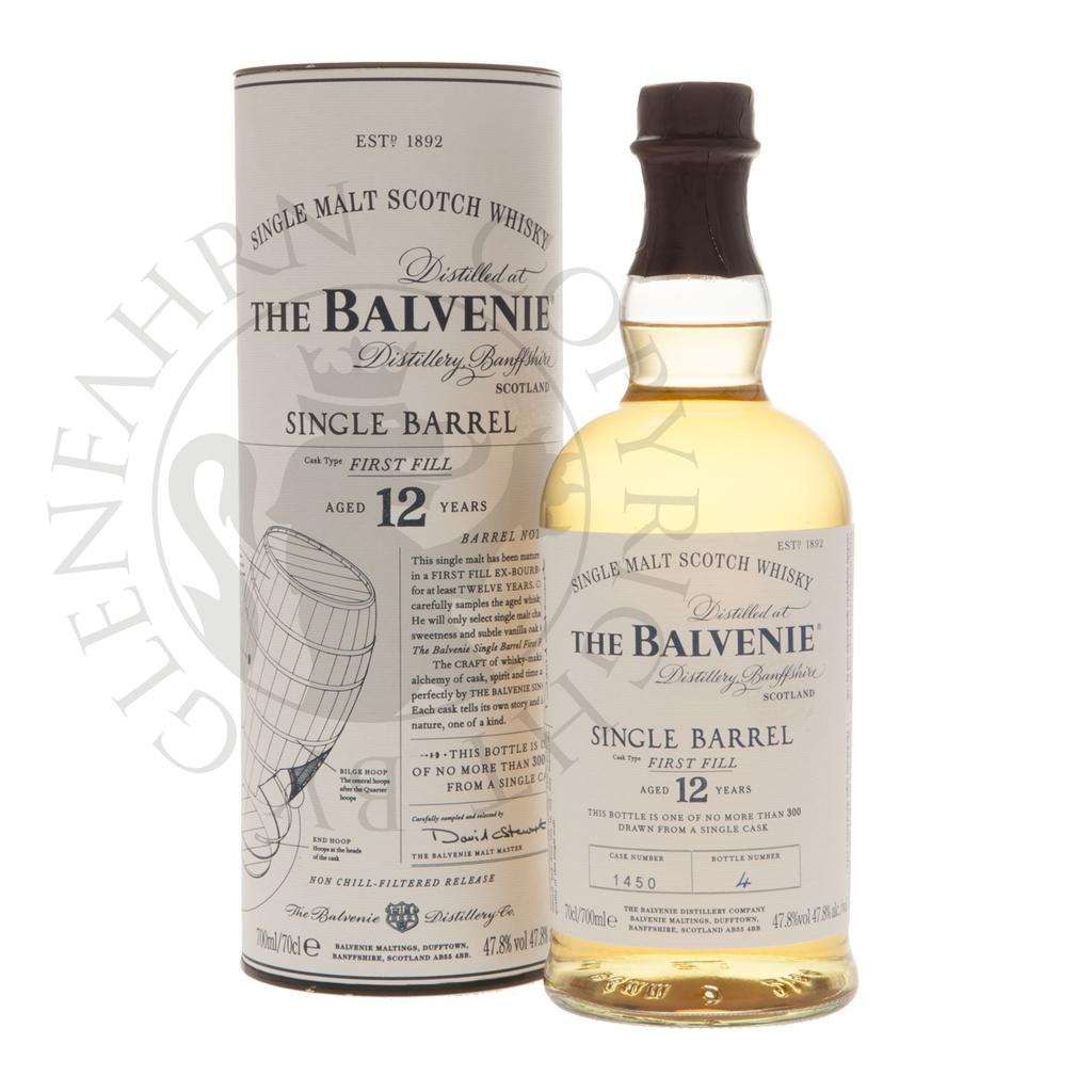 Balvenie 12y Single Barrel First Fill Single Malt Scotch Whisky 70cl