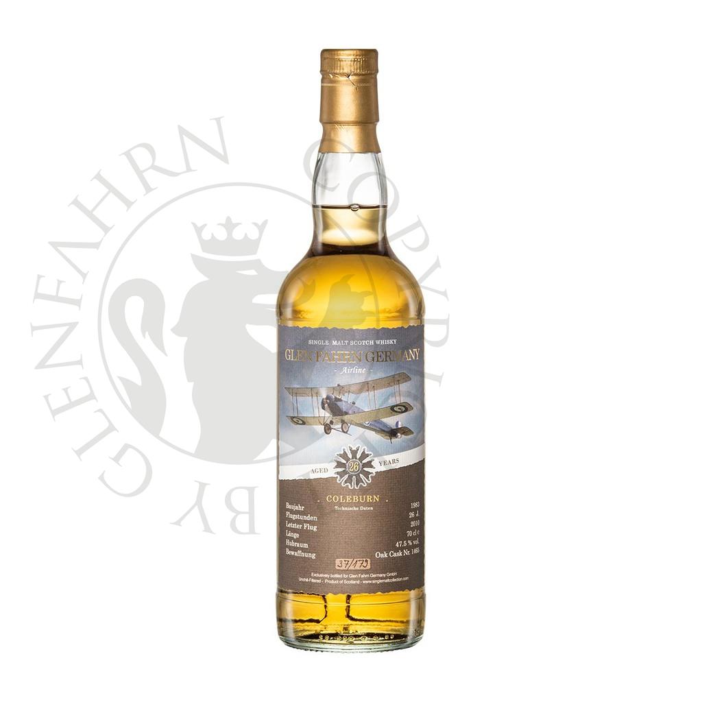 Coleburn 1983 26y Cask#1465 Airline 01 Glen Fahrn 70cl