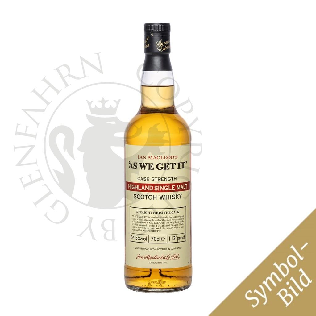 As we get it 60.6% Highland Single Malt Scotch Whisky 70cl