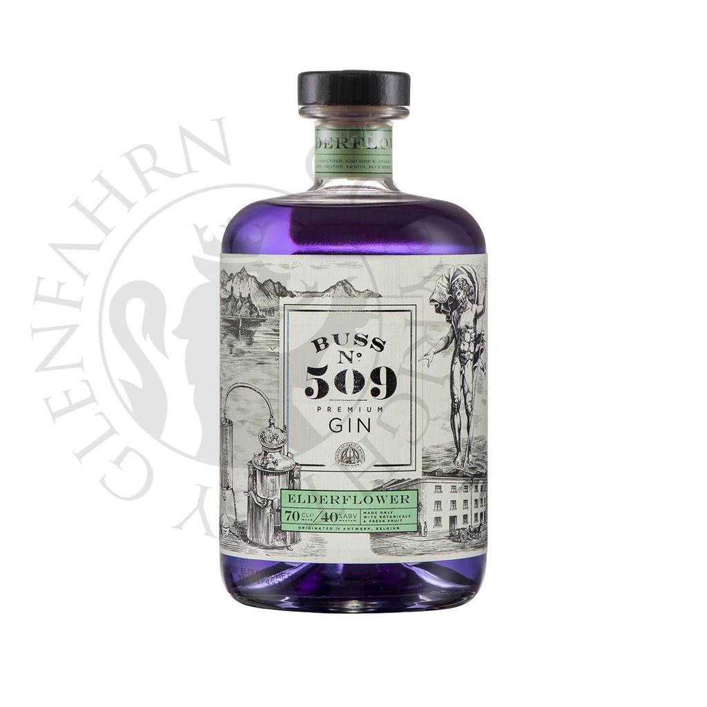 Buss No.509 Elderflower Gin Author Collection 70cl