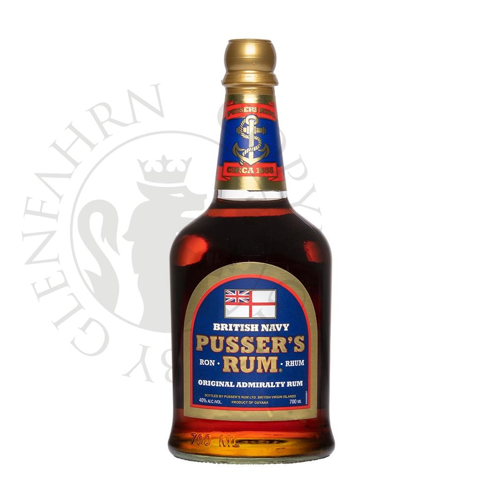 Pusser's Blue Label British Navy Rum 70cl