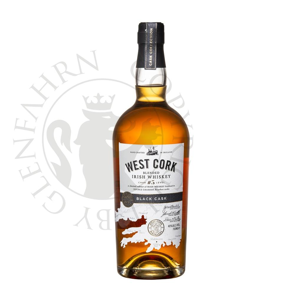 West Cork Black Cask Blended Irish Whiskey 70cl