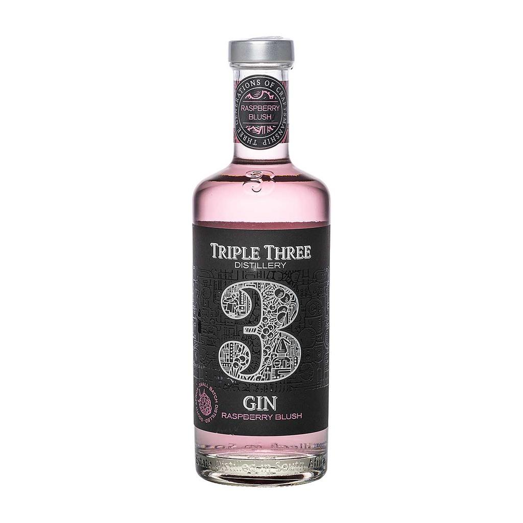 Triple Three Gin Raspberry Blush 50cl
