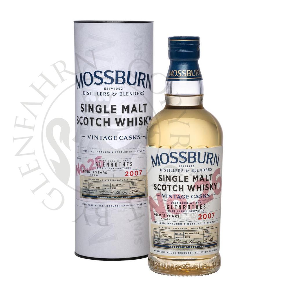 Glenrothes 2007 11y No.26 Vintage Casks Mossburn 70cl