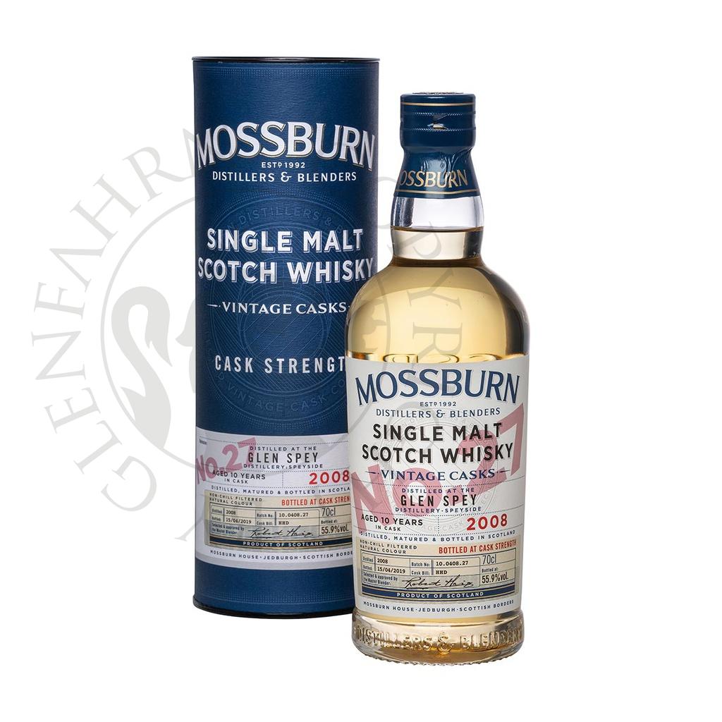 Glen Spey 2008 10y No.27 Cask Strength Vintage Casks Mossburn 70cl
