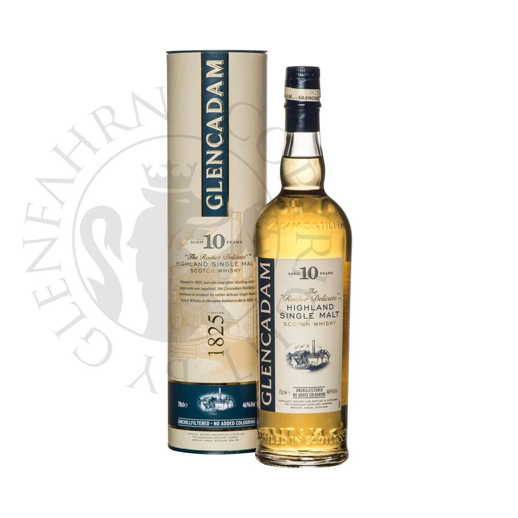 Glencadam 10y The Rather Delicate Single Malt Scotch Whisky 70cl