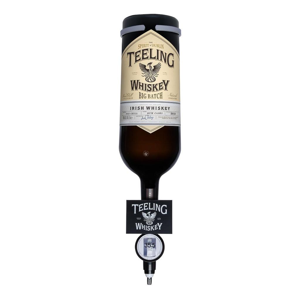 Teeling Small Batch Rum Cask Optic Bottle mit Aufhängung Blended Irish Whiskey 500cl