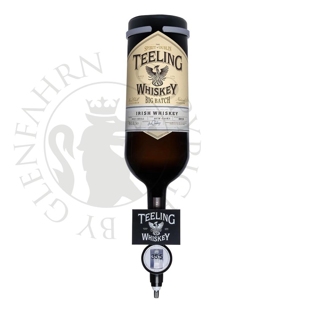 Teeling Small Batch Rum Cask Optic Bottle mit Aufhängung Blended Irish Whiskey 500cl
