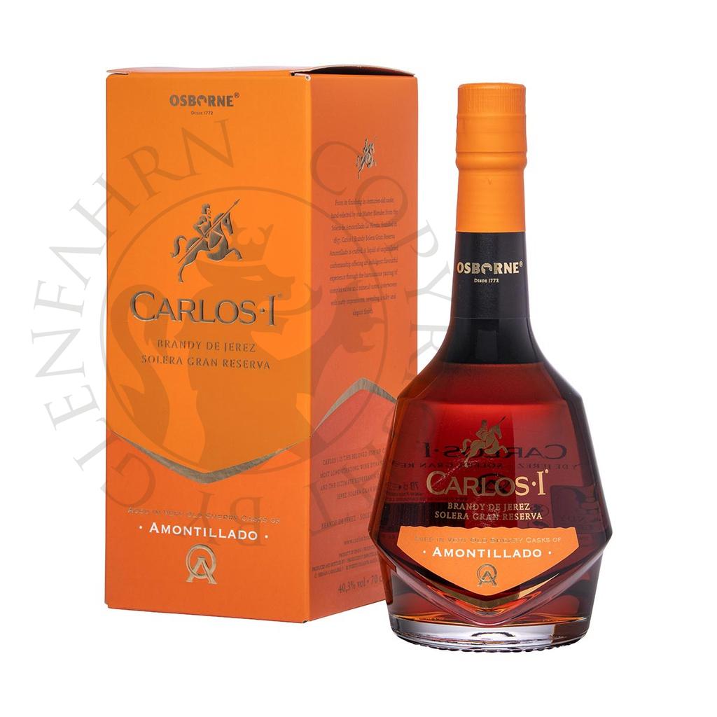Carlos I Amontillado Brandy Solera Gran Reserva 70cl