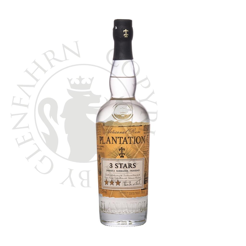 Plantation 3 Stars Jamaica Barbados Trinidad Rum 70cl