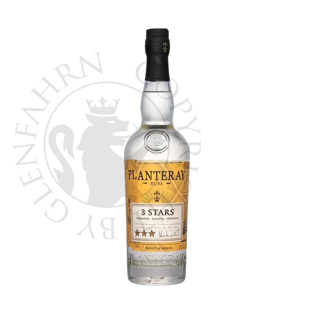 Planteray 3 Stars Jamaica Barbados Trinidad Rum 70cl