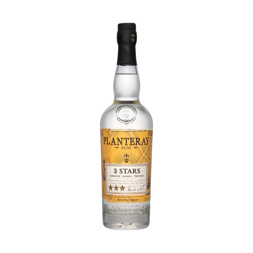 Planteray 3 Stars Jamaica Barbados Trinidad Rum 70cl