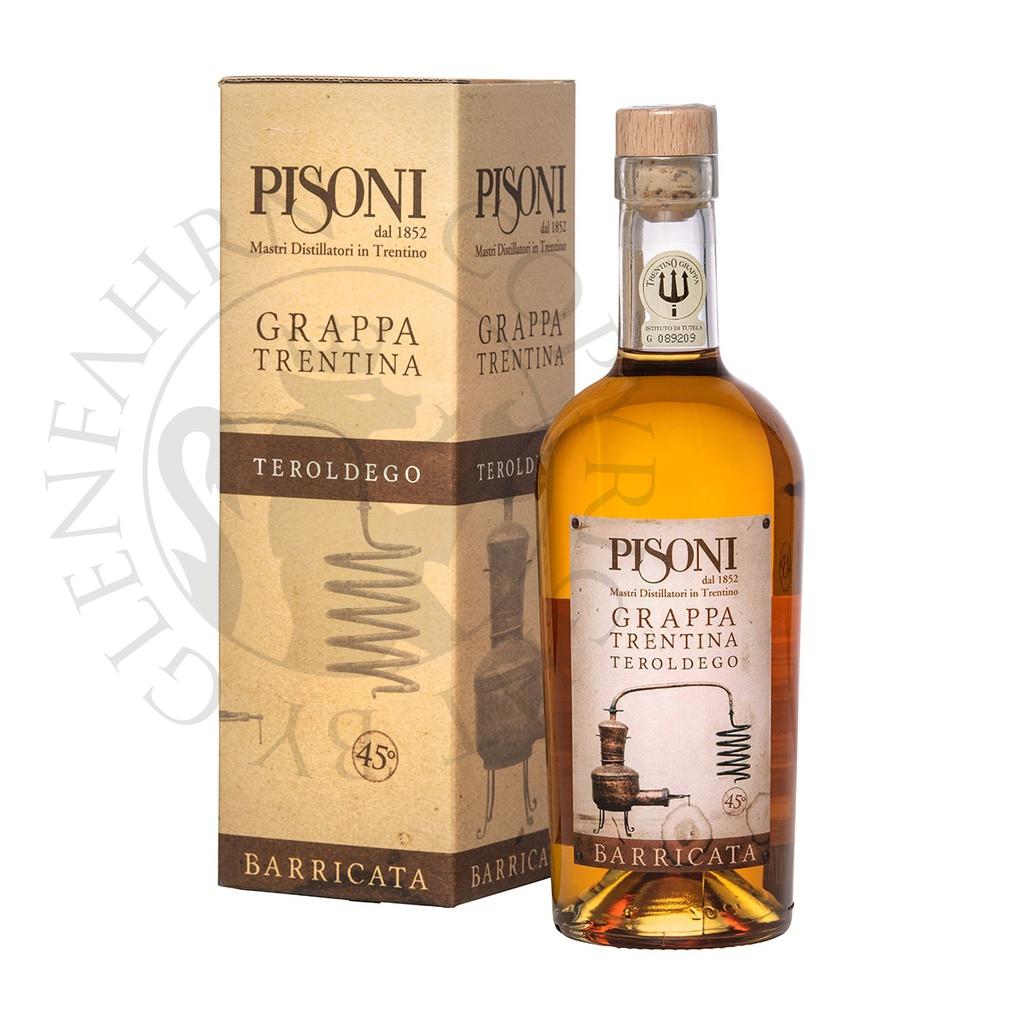 Pisoni Grappa Barricata Teroldego 70cl