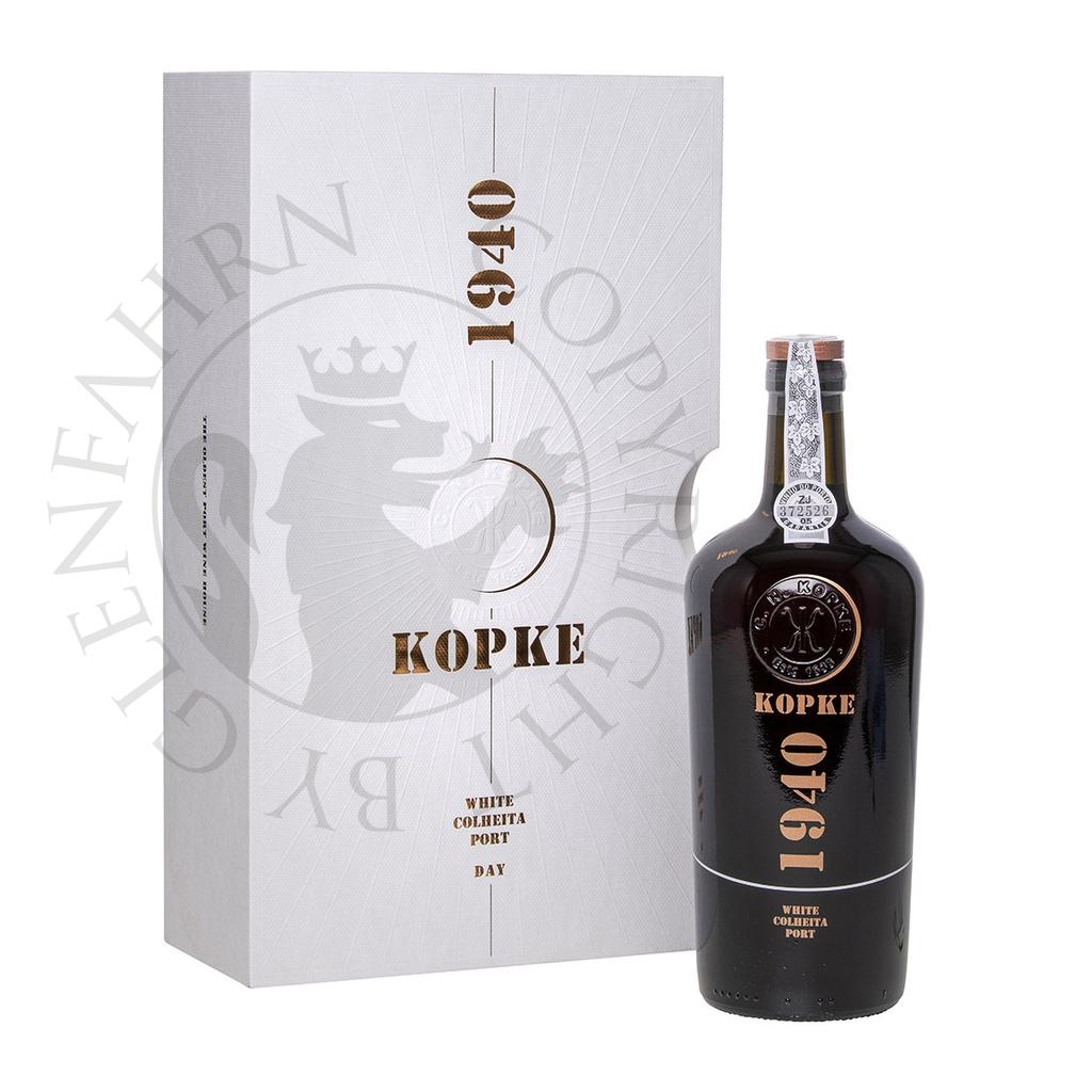 Kopke 1940 Day White Colheita Port 75cl