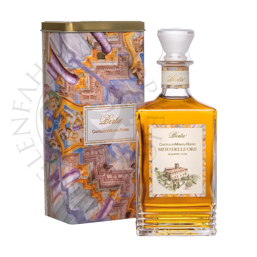 Berta Mito delle Ore Distillato d'Uva in Blechdose 70cl