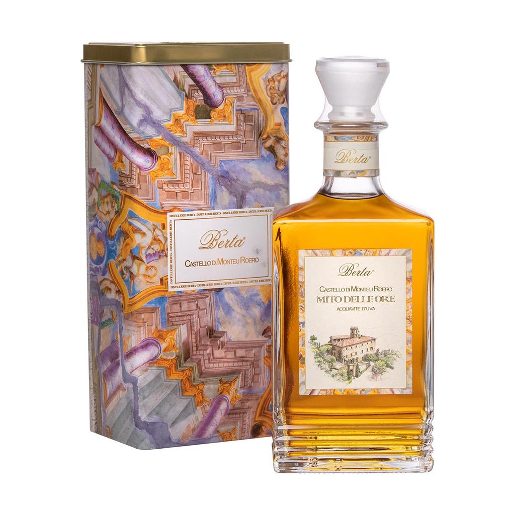 Berta Mito delle Ore Distillato d'Uva in Blechdose 70cl