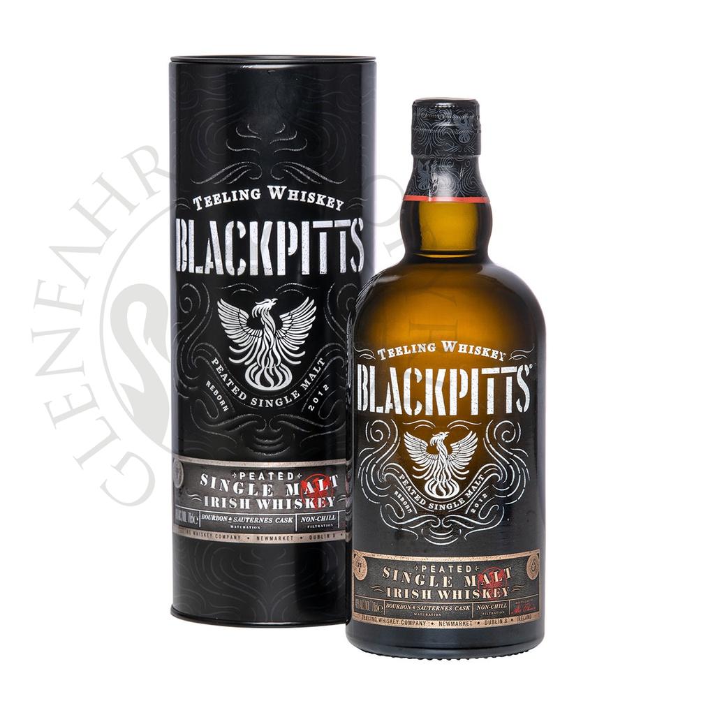 Teeling Blackpitts Peated Single Malt Irish Whiskey 70cl