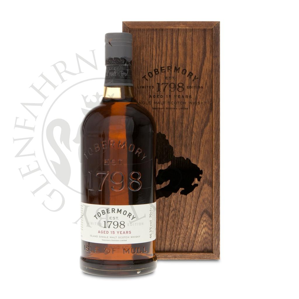 Tobermory 15y Single Malt Scotch Whisky in Holzkiste 70cl