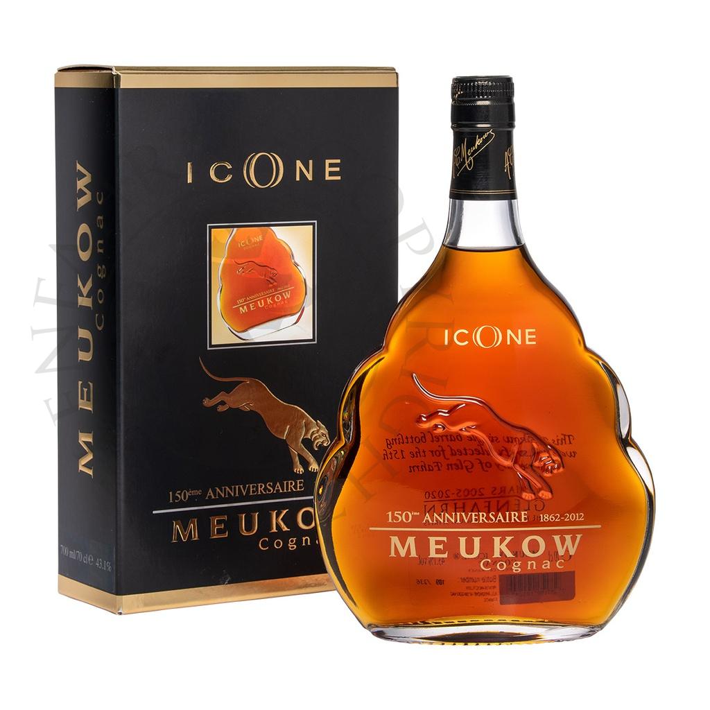 Meukow Icone Single Barrel Cognac Glen Fahrn 15th Anniversary Bottling 70cl